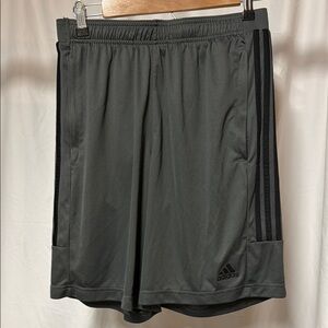 Adidas Men's Black & Blue Shorts